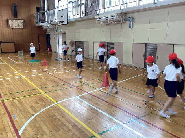 体育「かけっこ遊び」